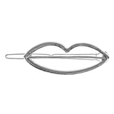 Fashion Woman Hair Accessories Triangle Hair Clip Pin Metal Geometric Alloy Hairband Moon Circle Hairgrip Barrette Girls Holder