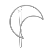 Fashion Woman Hair Accessories Triangle Hair Clip Pin Metal Geometric Alloy Hairband Moon Circle Hairgrip Barrette Girls Holder