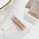 1Pair/2PCS Chic Korea Style Geometric Acrylic Hair Clips Shiny Tin Foil Sequins Hairpins Women Girls Barrettes Hair Accessories