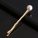 Korean 8 Styles Acrylic Imitation Pearl Women Barrettes Elegant For Female Girl Hair Clip Hairgrips Hair Accessories