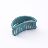 Dull Polish Hollow Out Acrylic Hair Claw Hairpin Simple Bath Hair Clips Candy Sweet Girls  Hair Crab Hair Accessories Small size