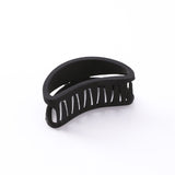Dull Polish Hollow Out Acrylic Hair Claw Hairpin Simple Bath Hair Clips Candy Sweet Girls  Hair Crab Hair Accessories Small size