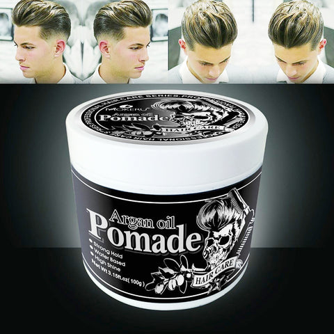 100g Strong Hold Hair Gel Wax For Hair Men Long lasting Dry Stereotypes Type Hair Balsam Oil Wax For Hair Styling Edge Control
