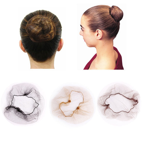 10/30Pcs Disposable 5mm Nylon Hairnet Hair Nets For Wigs Weave Invisible 20inch Dancing Hairnet for Bun Hair Styling Tool